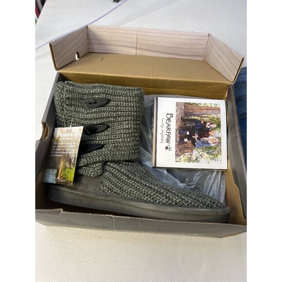 Bearpaw 10 knit tall boots - Picture 1 of 2